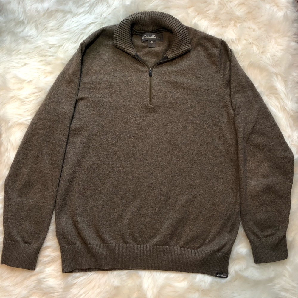 Eddie Bauer 1/4 Zip Pullover Sweater